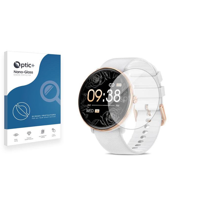 Nano Glass screen protector for Sanorum Smartwatch 1.39" Damen