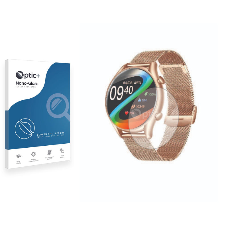 Optic+ Nano Glass Screen Protector for Ineyes Smartwatch 2