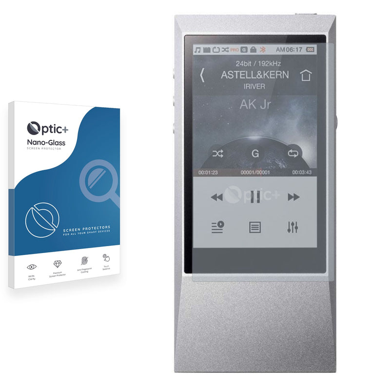 Optic+ Nano Glass Screen Protector for Astell&Kern AK Jr