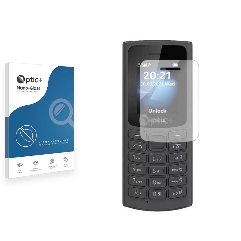 Optic+ Nano Glass Screen Protector for Nokia 105 4G 2021