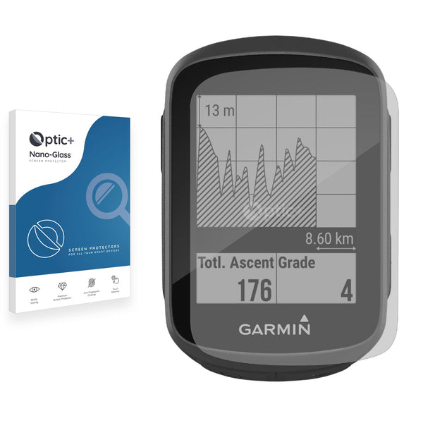 Optic+ Nano Glass Screen Protector for Garmin Edge 130