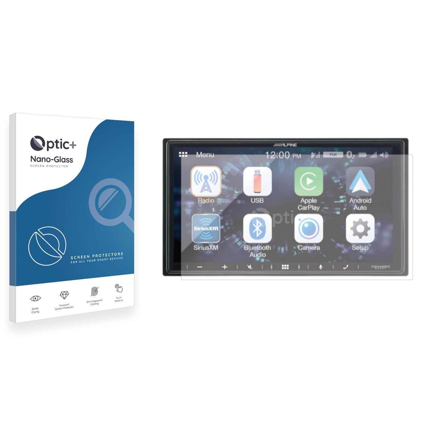 Screen Protectors for Alpine iLX-W650 Multimedia - ScreenShield