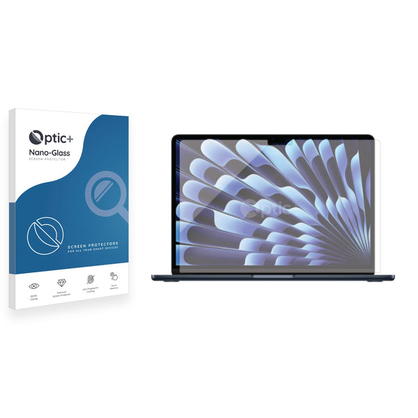 Optic+ Nano Glass Screen Protector for Apple MacBook Air 13" M3 2024