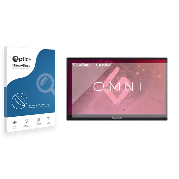 Optic+ Nano Glass Screen Protector for ViewSonic VX1755 17"  Portable Gaming Monitor