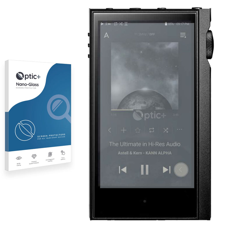 Optic+ Nano Glass Screen Protector for Astell&Kern Kann Alpha