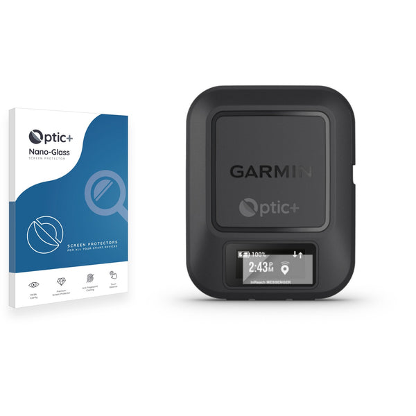 Optic+ Nano Glass Screen Protector for Garmin inReach Messenger