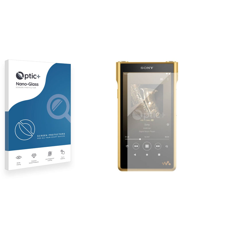 Optic+ Nano Glass Screen Protector for Sony Walkman NW-WM1ZM2