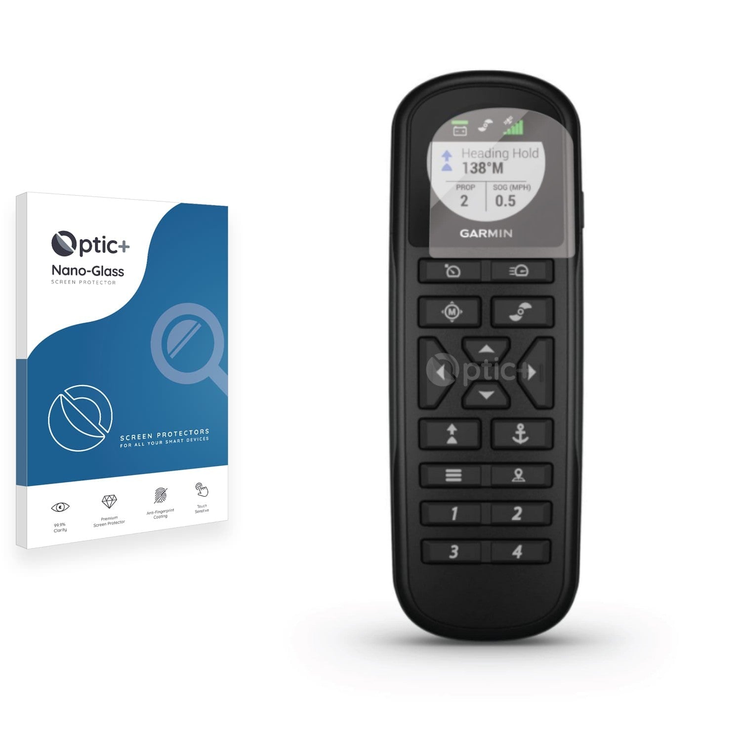 Screen Protectors for Garmin Marine Floating Remote Control - ScreenShield