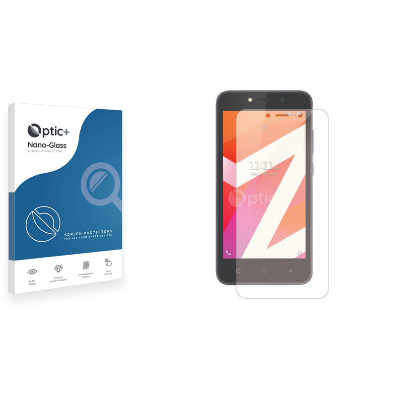 Optic+ Nano Glass Screen Protector for Lava Z1s