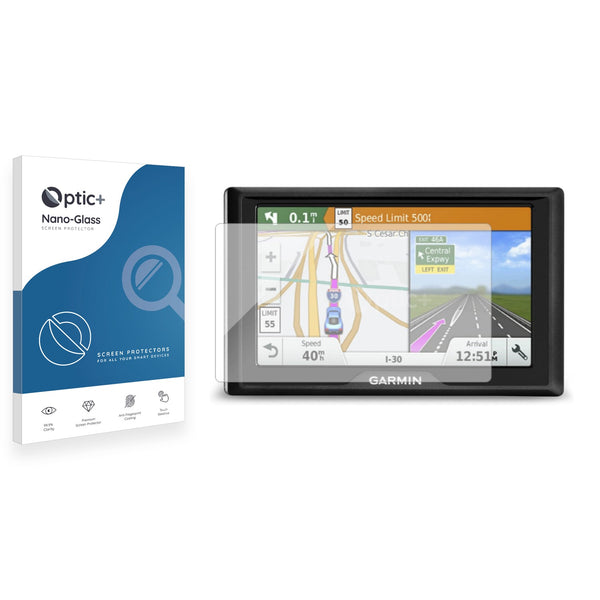 Optic+ Nano Glass Screen Protector for Garmin Drive 50