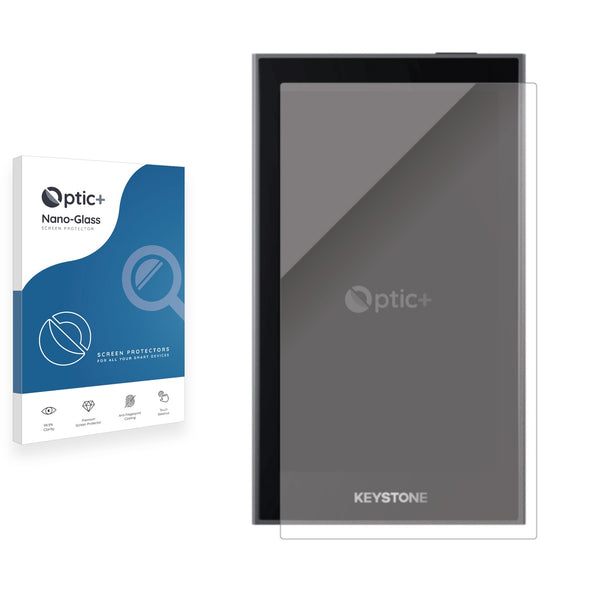 Optic+ Nano Glass Screen Protector for Keystone Essentials crypto wallet