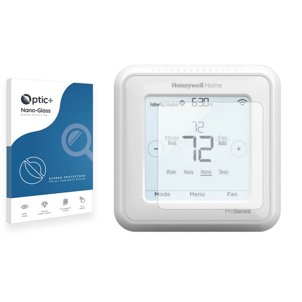 Optic+ Nano Glass Screen Protector for Honeywell Home T6 Smart Thermostat
