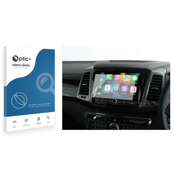 Optic+ Nano Glass Screen Protector for Ssangyong Musso 2022