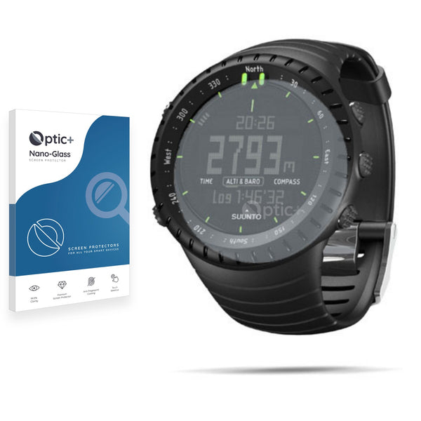 Optic+ Nano Glass Screen Protector for Suunto Core All Black