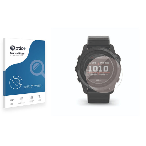 Optic+ Nano Glass Screen Protector for Garmin Tactix 7 Standard