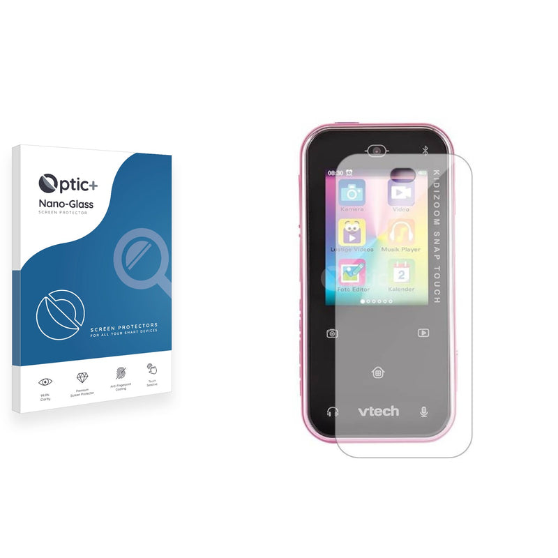 Optic+ Nano Glass Screen Protector for Vtech Kidizoom Snap Touch