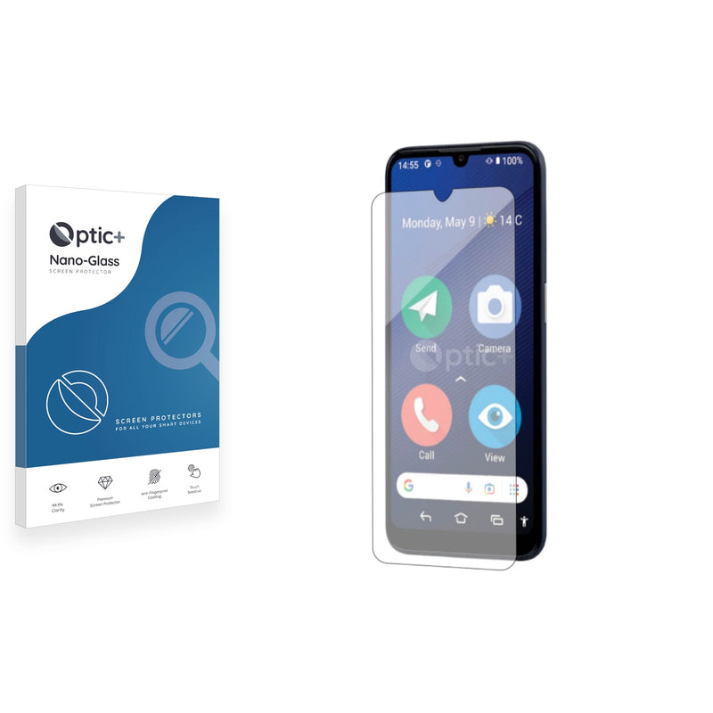 Optic+ Nano Glass Screen Protector for Doro 8200