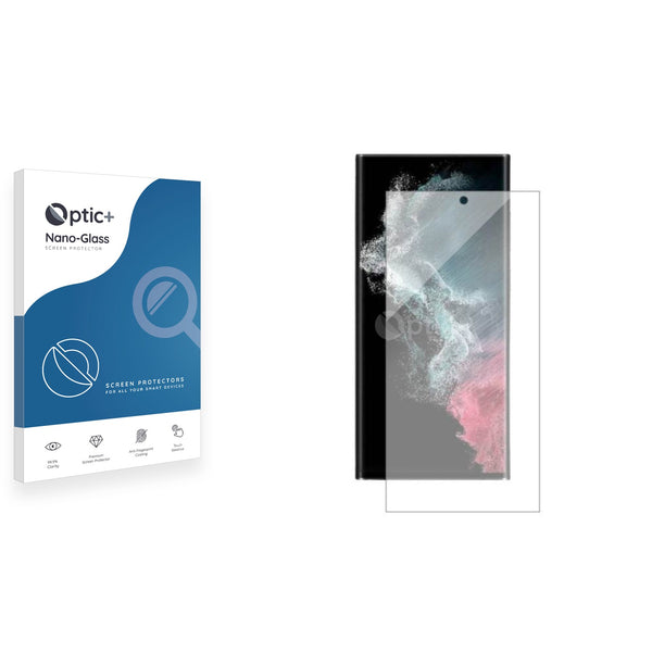 Optic+ Nano Glass Screen Protector for Samsung Galaxy S22 Ultra 5G Enterprise Edition