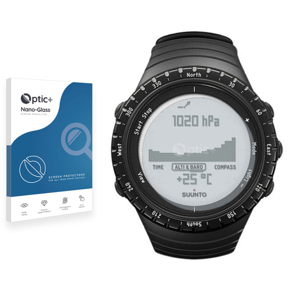 Optic+ Nano Glass Screen Protector for Suunto Core Regular Black