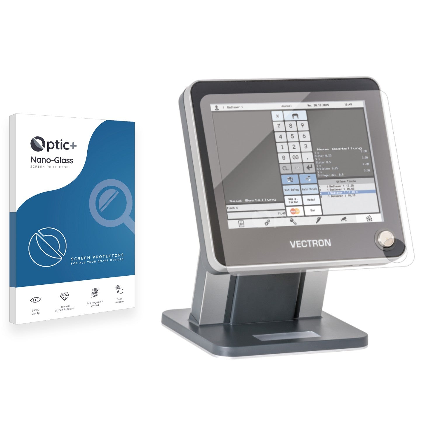 Screen Protectors for Vectron POS Touch 12 Light - ScreenShield