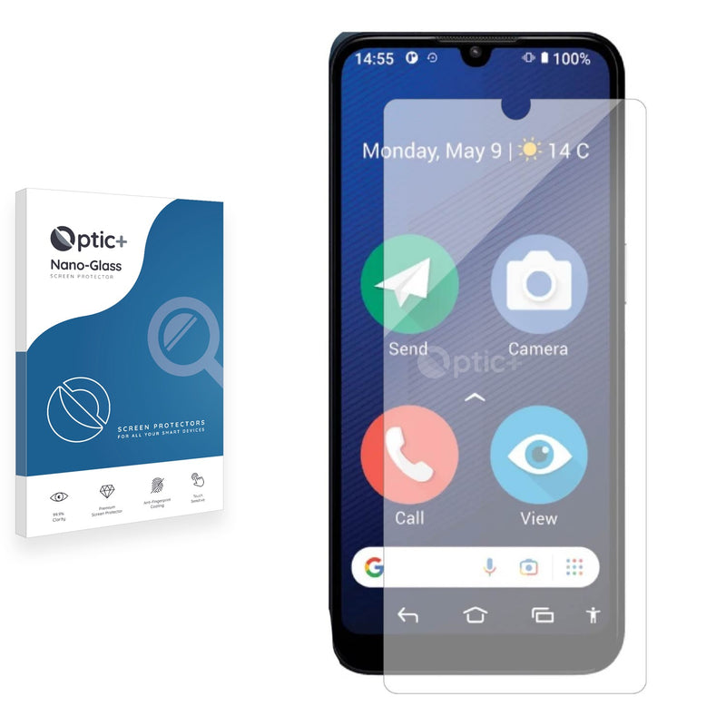 Optic+ Nano Glass Screen Protector for Doro 8210