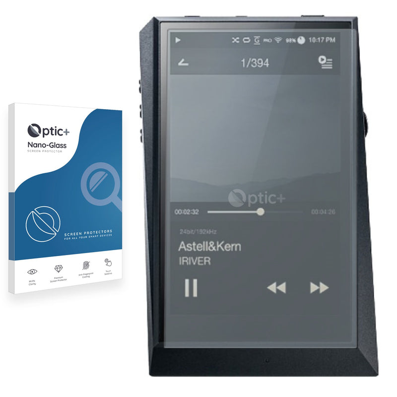 Optic+ Nano Glass Screen Protector for Astell&Kern AK300