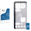3-pack of Nano Glass screen protectors for Nothing Phone (3a) Pro