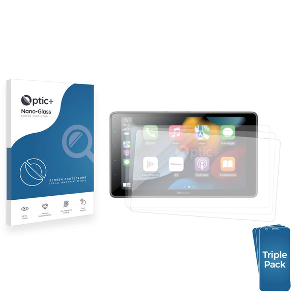 3-pack of Nano Glass screen protectors for Pioneer DMH-Z5350BT