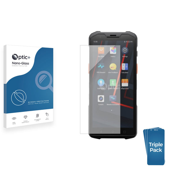 3pk Optic+ Nano Glass Screen Protectors for Sunmi L2s Pro