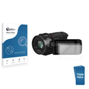 3-pack of Nano Glass screen protectors for Panasonic HC-VX3GN-K Compact 4K