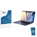 3pk Optic+ Nano Glass Screen Protectors for ASUS Vivobook 15 F1500EA