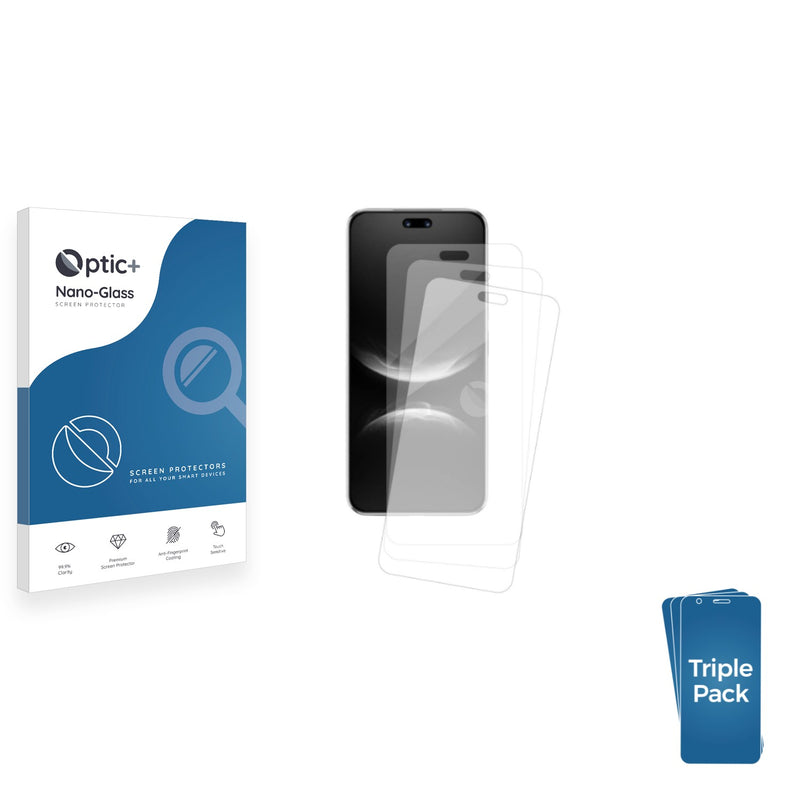 3-pack of Nano Glass screen protectors for BlindShell Classic LITE