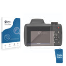 3pk Optic+ Nano Glass Screen Protectors for Kodak Pixpro AZ528