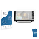 3-pack of Nano Glass screen protectors for Humminbird Xplore 9