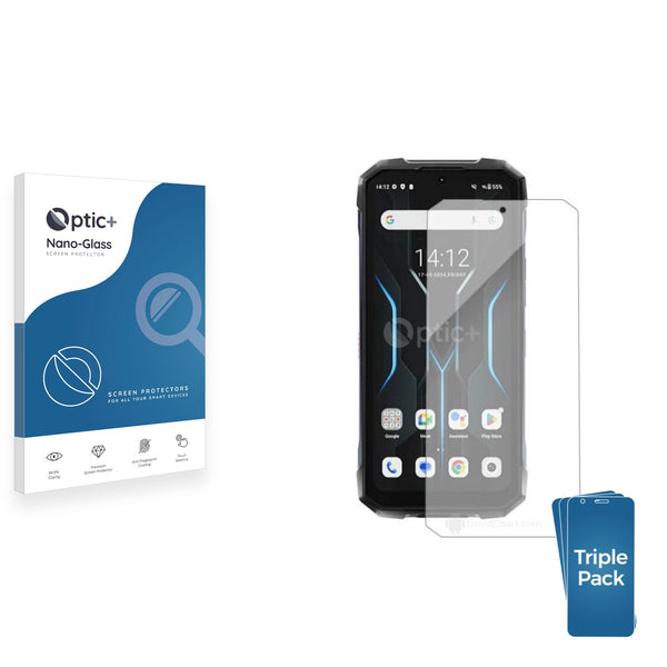 3-pack of Nano Glass screen protectors for Hotwav Hyper 7 Pro