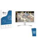 3-pack of Nano Glass screen protectors for LG 27" 4K UHD Monitor UP5509N