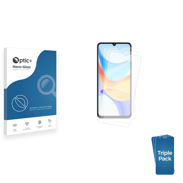 3-pack of Nano Glass screen protectors for Blackview Shark 6 5G