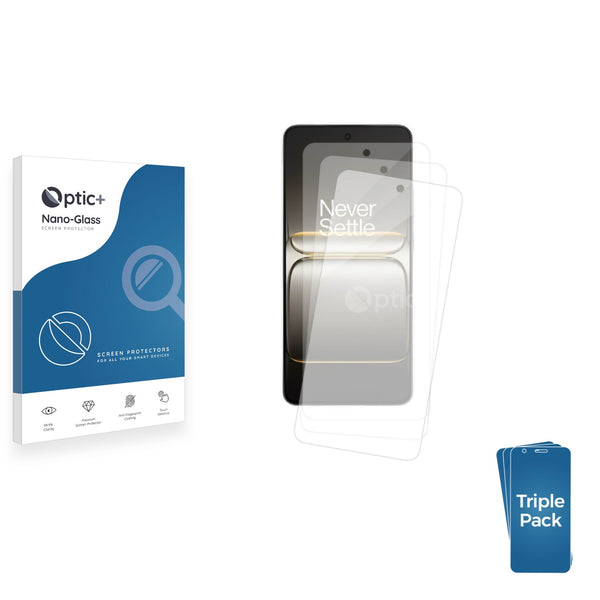 3-pack of Nano Glass screen protectors for OnePlus Nord CE 5