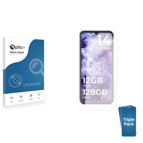 3-pack of Nano Glass screen protectors for Hotwav Note 15 Pro