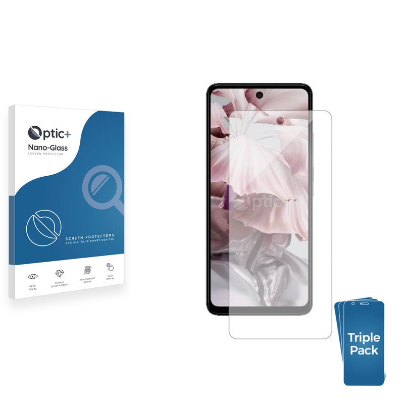 3-pack of Nano Glass screen protectors for HMD Pulse