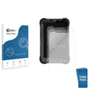 3-pack of Nano Glass screen protectors for Unitech TB85 Plus