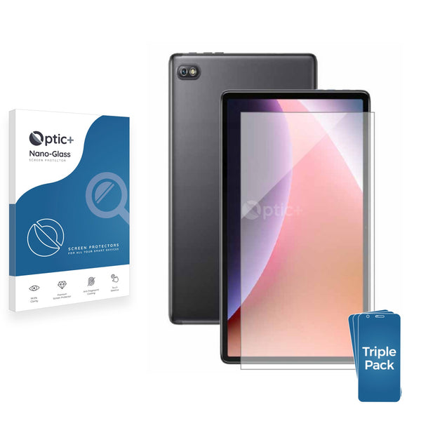 3pk Optic+ Nano Glass Screen Protectors for Blackview Tab 7 Pro