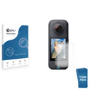3-pack of Nano Glass screen protectors for Insta360 X4 360 8K
