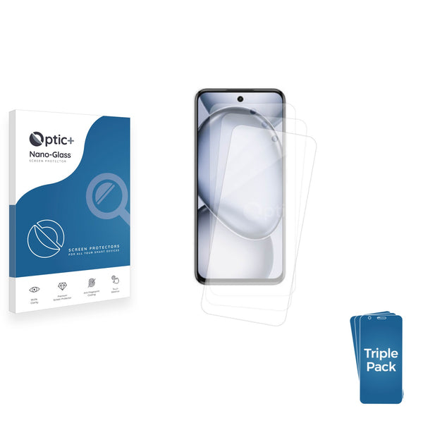 3-pack of Nano Glass screen protectors for Itel A80