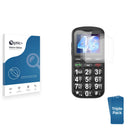 3-pack of Nano Glass screen protectors for Ufferson Seniorenhandy