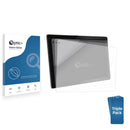 3-pack of Nano Glass screen protectors for Laptok KB1001 10.1