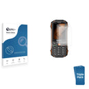 3-pack of Nano Glass screen protectors for Hammer H Power Plus LTE