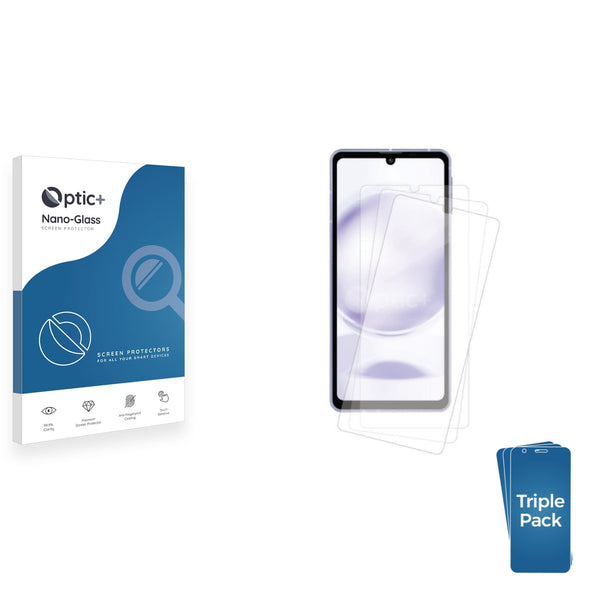 3-pack of Nano Glass screen protectors for Sharp Aquos Sense 8