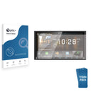 3pk Optic+ Nano Glass Screen Protectors for Kenwood DMX908S