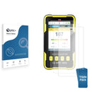 3-pack of Nano Glass screen protectors for GQ Electronics GMC-800 Geiger Counter
